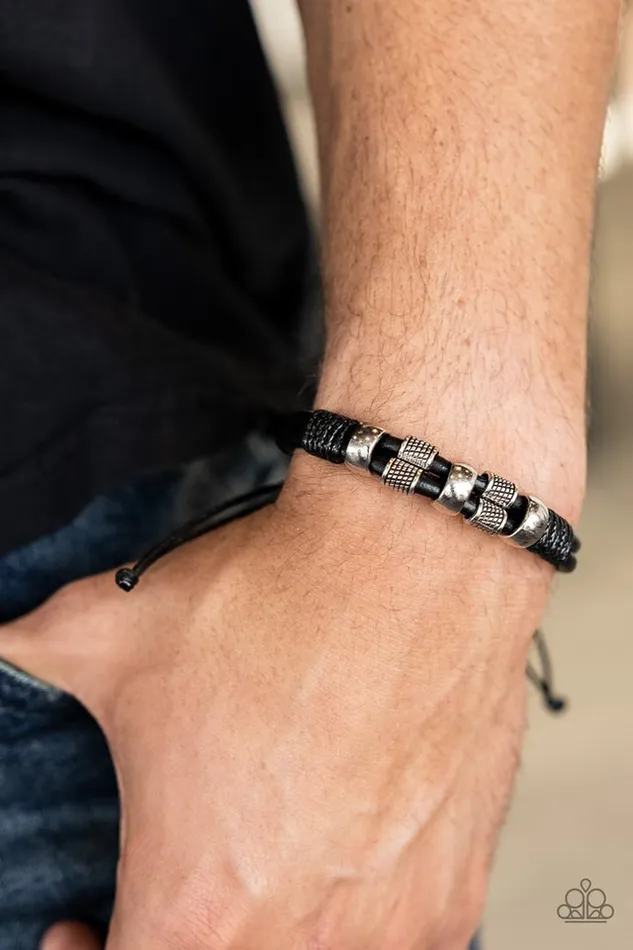 Paparazzi Jewelry Bracelets Paparazzi Bracelet Urban Cattle Drive Black