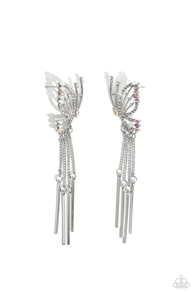 Paparazzi Jewelry Earrings Paparazzi Earring A Few Of My Favorite WINGS White