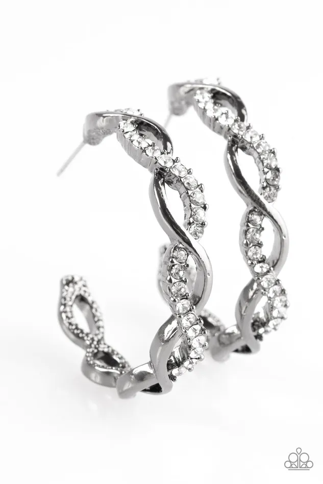 Paparazzi Jewelry Earrings Paparazzi Earring ChaChing Bling Black