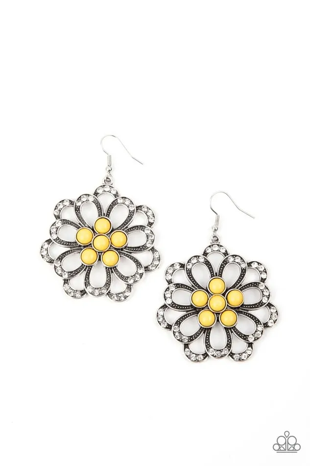Paparazzi Jewelry Earrings Paparazzi Earring Dazzling Dewdrops Yellow Paparazzi Jewelry Earrings Paparazzi Earring Dazzling Dewdrops Yellow