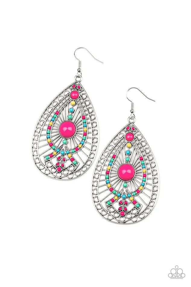 Paparazzi Jewelry Earrings Paparazzi Earring Just Dropping By Multi