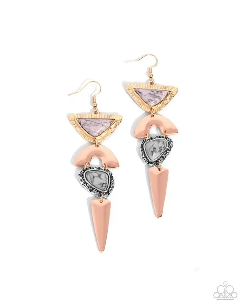 Paparazzi Jewelry Earrings Paparazzi Earring Shape Shifting Stones
