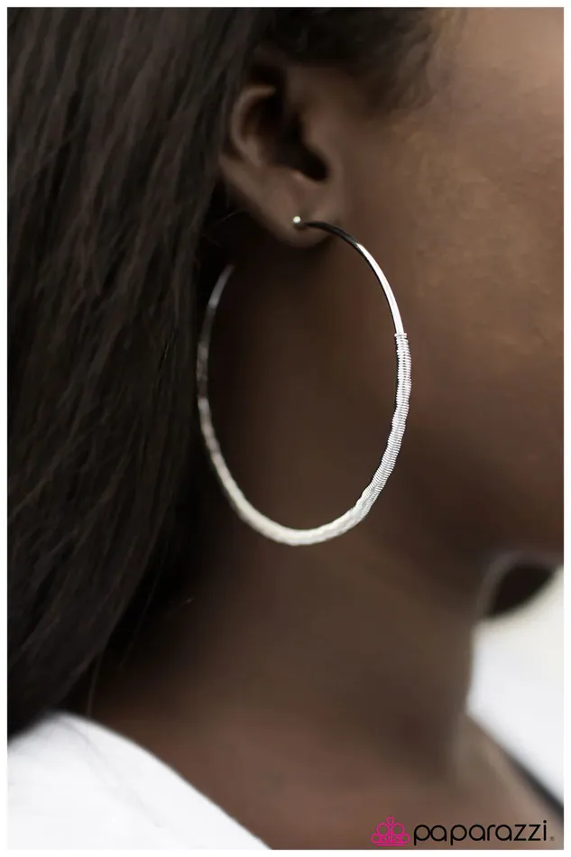 Paparazzi Jewelry Earrings Paparazzi Earring SHIMMER Takes All Silver