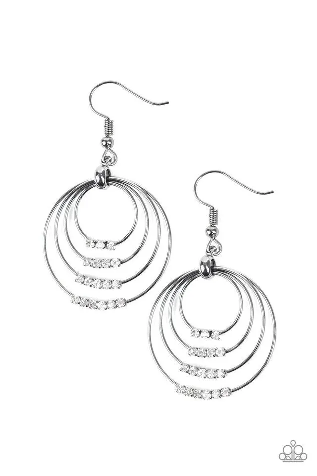 Paparazzi Jewelry Earrings Paparazzi Earring Sparkle Spectrum Black