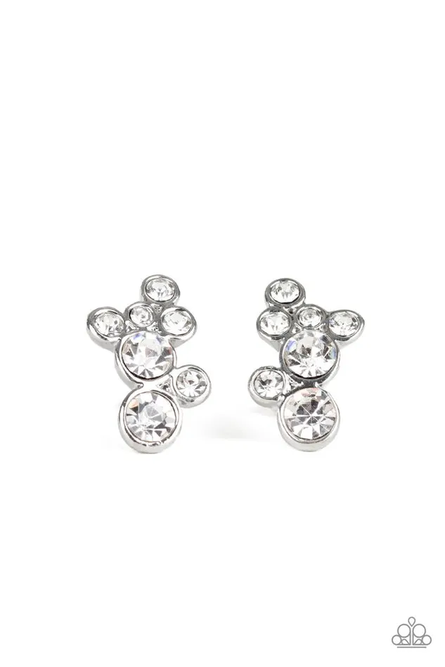 Paparazzi Jewelry Earrings Paparazzi Earring Treasure Treat White