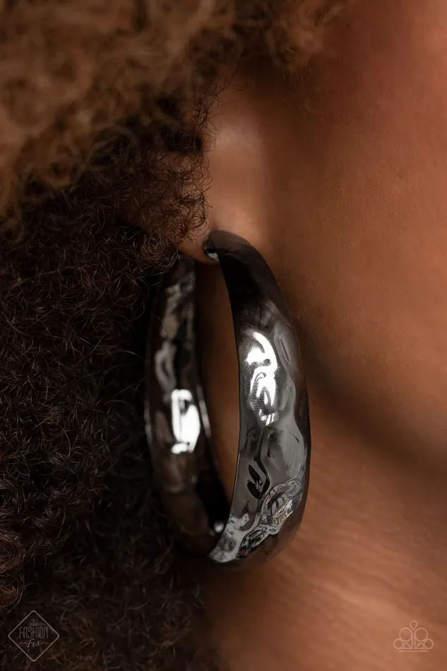 Paparazzi Jewelry Earrings Paparazzi Earrings Hey HAUTEShot Black