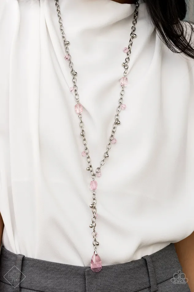 Paparazzi Jewelry Necklaces Paparazzi Necklace Afterglow Party Fashion Fix Oct2020 Pink
