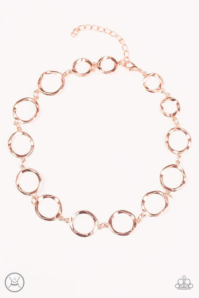 Paparazzi Jewelry Necklaces Paparazzi Necklace Cave Tour Copper