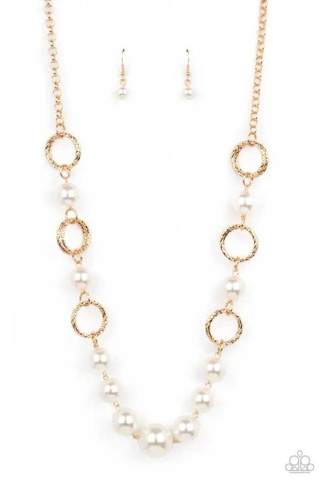 Paparazzi Jewelry Necklaces Paparazzi Necklace COUNTESS Me In Gold Paparazzi Jewelry Necklaces Paparazzi Necklace COUNTESS Me In Gold