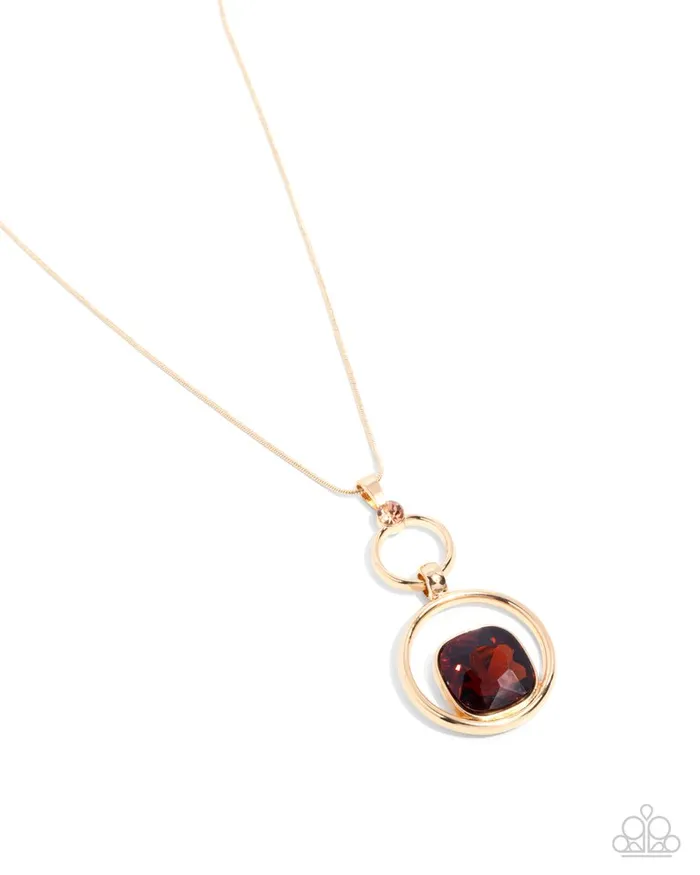 Paparazzi Jewelry Necklaces Paparazzi Necklace Debutante Delight Brown Paparazzi Jewelry Necklaces Paparazzi Necklace Debutante Delight Brown