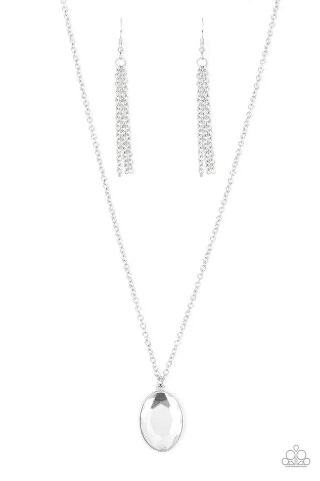 Paparazzi Jewelry Necklaces Paparazzi Necklace Definitely Duchess White