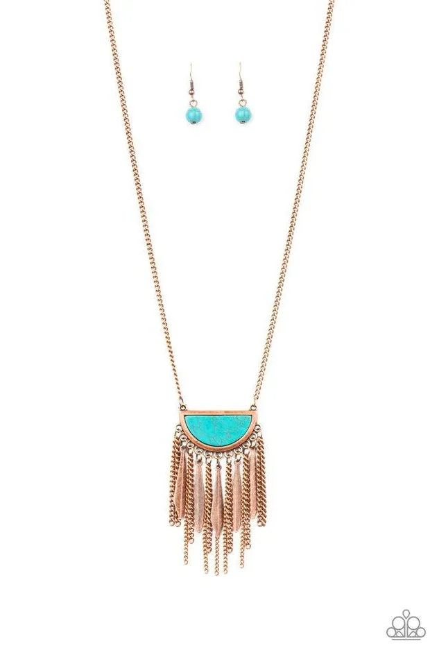 Paparazzi Jewelry Necklaces Paparazzi Necklace Desert Hustle Copper