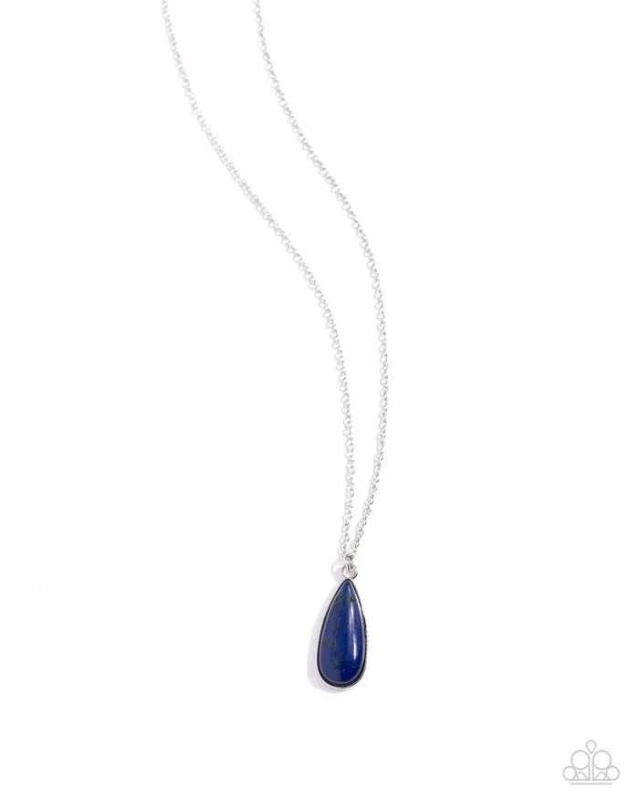Paparazzi Jewelry Necklaces Paparazzi Necklace Earthy Enchantment Blue Paparazzi Jewelry Necklaces Paparazzi Necklace Earthy Enchantment Blue