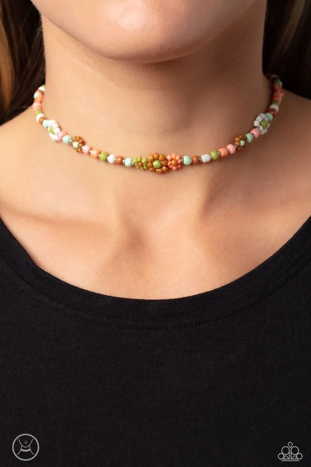 Paparazzi Jewelry Necklaces Paparazzi Necklace Flower Child Flair Multi