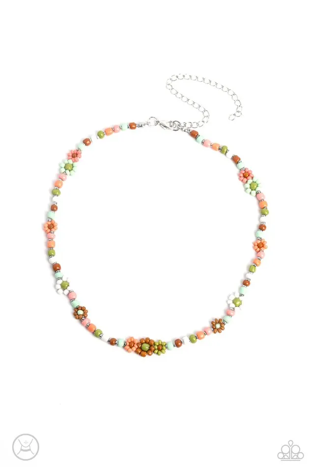 Paparazzi Jewelry Necklaces Paparazzi Necklace Flower Child Flair Multi Paparazzi Jewelry Necklaces Paparazzi Necklace Flower Child Flair Multi