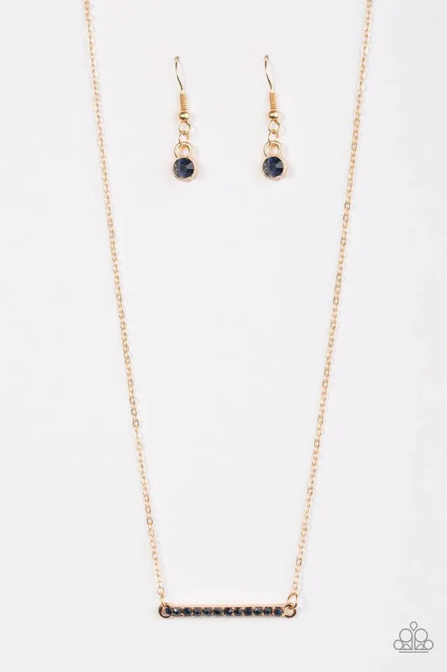 Paparazzi Jewelry Necklaces Paparazzi Necklace Give Me Some Glitter Blue