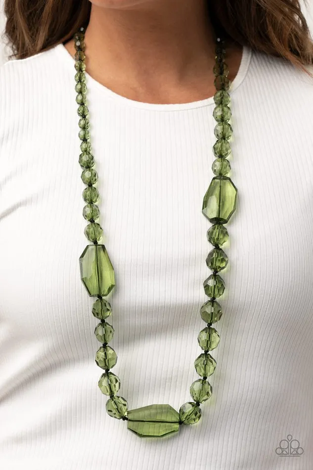 Paparazzi Jewelry Necklaces Paparazzi Necklace Malibu Masterpiece Green