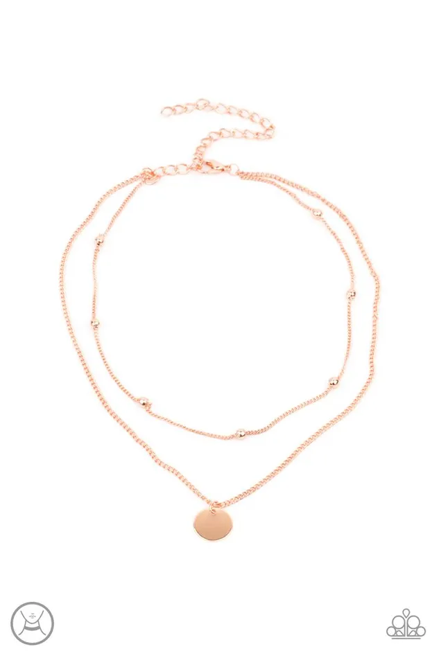 Paparazzi Jewelry Necklaces Paparazzi Necklace Modestly Minimalist Copper Paparazzi Jewelry Necklaces Paparazzi Necklace Modestly Minimalist Copper