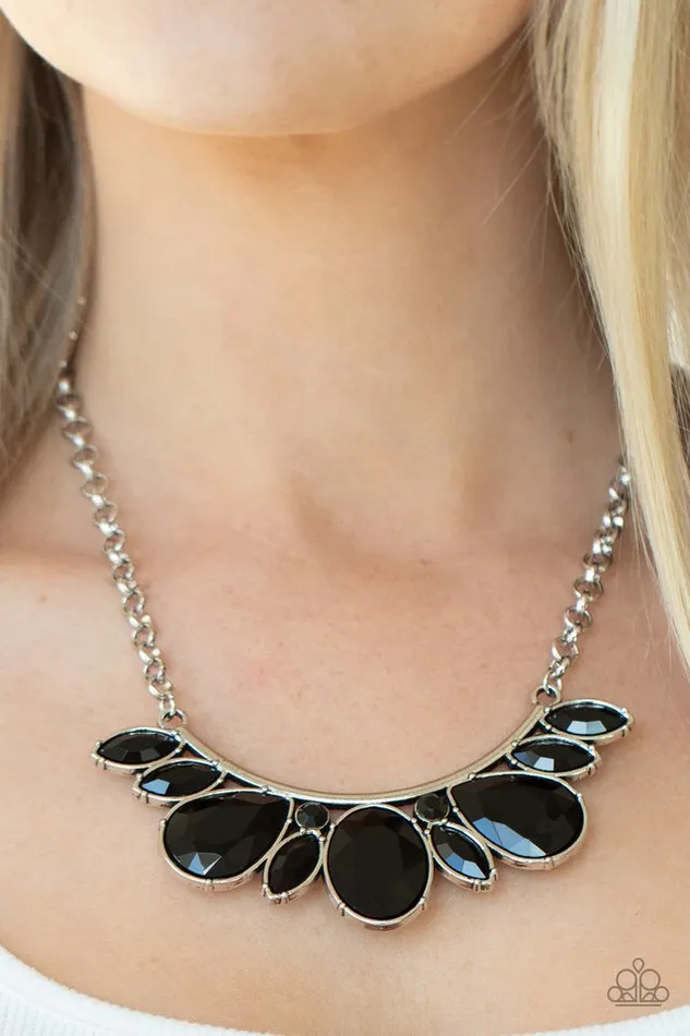 Paparazzi Jewelry Necklaces Paparazzi Necklace Never SLAY Never Black