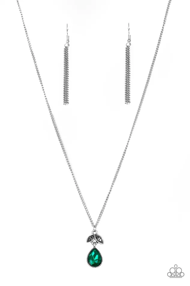 Paparazzi Jewelry Necklaces Paparazzi Necklace Nice To Meet You Green