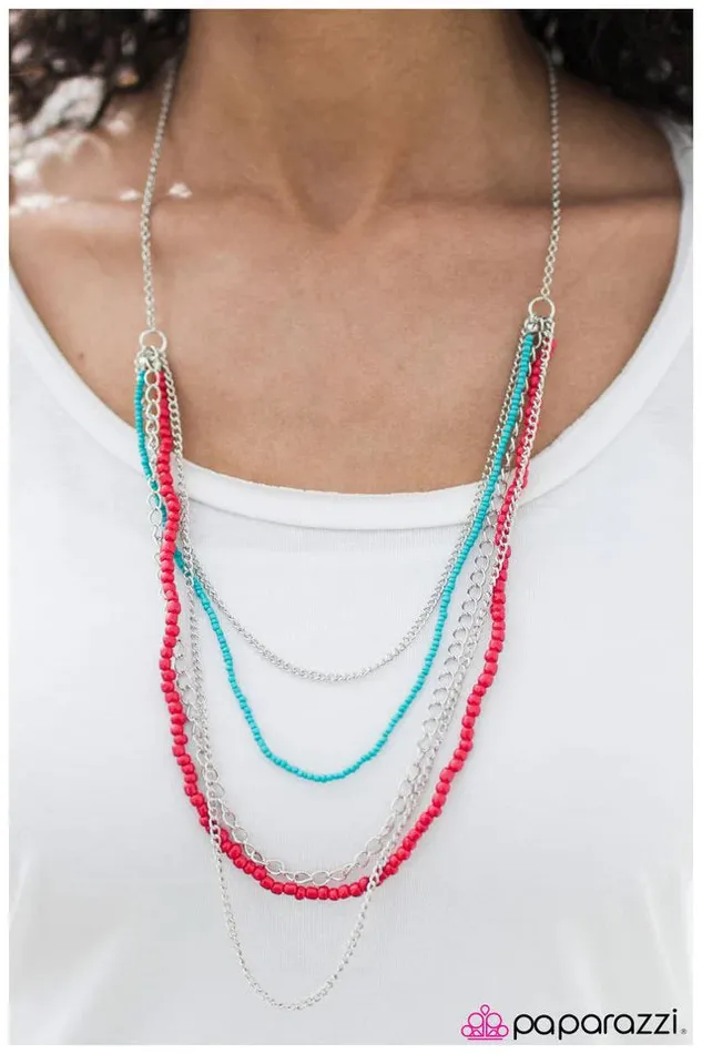 Paparazzi Jewelry Necklaces Paparazzi Necklace No Place Id Rather BEAD Multi