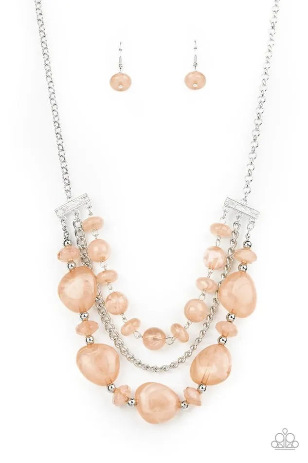 Paparazzi Jewelry Necklaces Paparazzi Necklace Oceanside Service Brown Paparazzi Jewelry Necklaces Paparazzi Necklace Oceanside Service Brown