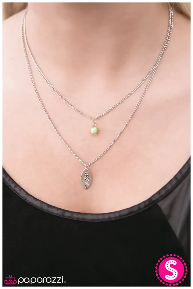 Paparazzi Jewelry Necklaces Paparazzi Necklace One Tree Hill Green