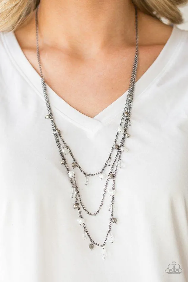 Paparazzi Jewelry Necklaces Paparazzi Necklace Pebble Beach Beauty Black