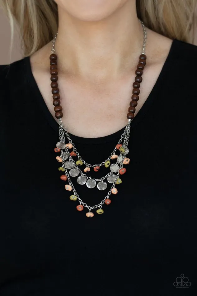 Paparazzi Jewelry Necklaces Paparazzi Necklace Plains Paradise Multi