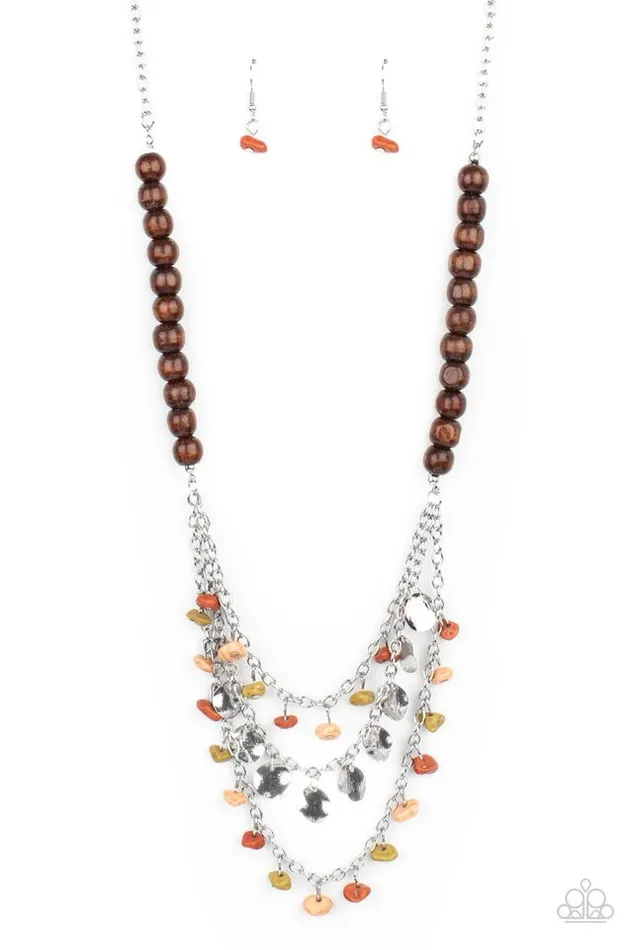 Paparazzi Jewelry Necklaces Paparazzi Necklace Plains Paradise Multi Paparazzi Jewelry Necklaces Paparazzi Necklace Plains Paradise Multi