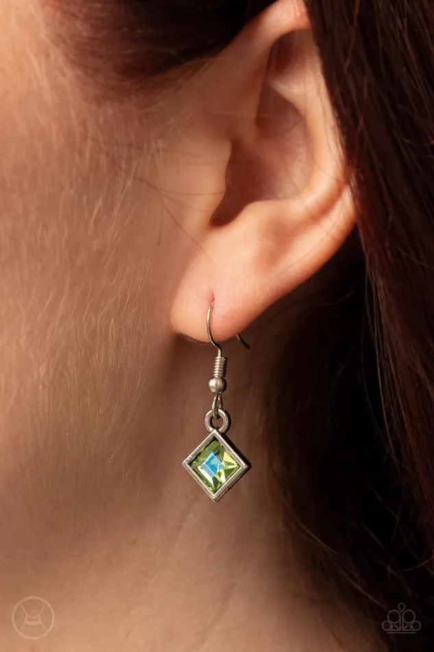 Paparazzi Jewelry Necklaces Paparazzi Necklace Prismatic Reinforcements Green Paparazzi Jewelry Necklaces Paparazzi Necklace Prismatic Reinforcements Green