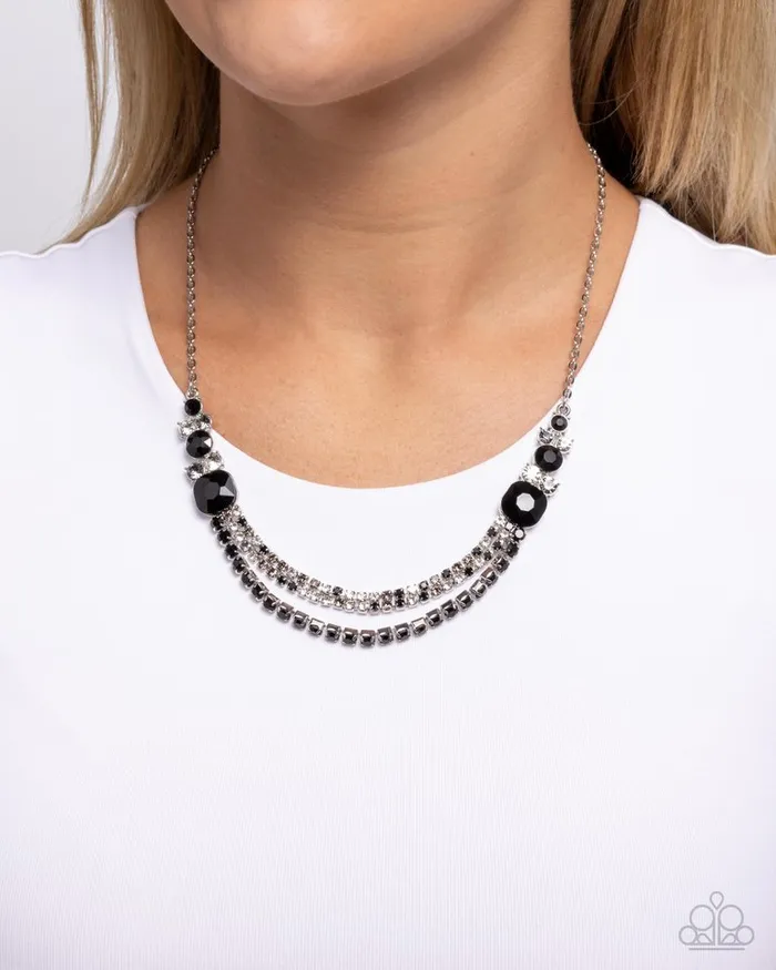 Paparazzi Jewelry Necklaces Paparazzi Necklace Relaxed Refinement Black