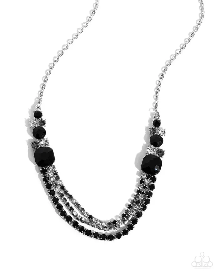 Paparazzi Jewelry Necklaces Paparazzi Necklace Relaxed Refinement Black Paparazzi Jewelry Necklaces Paparazzi Necklace Relaxed Refinement Black