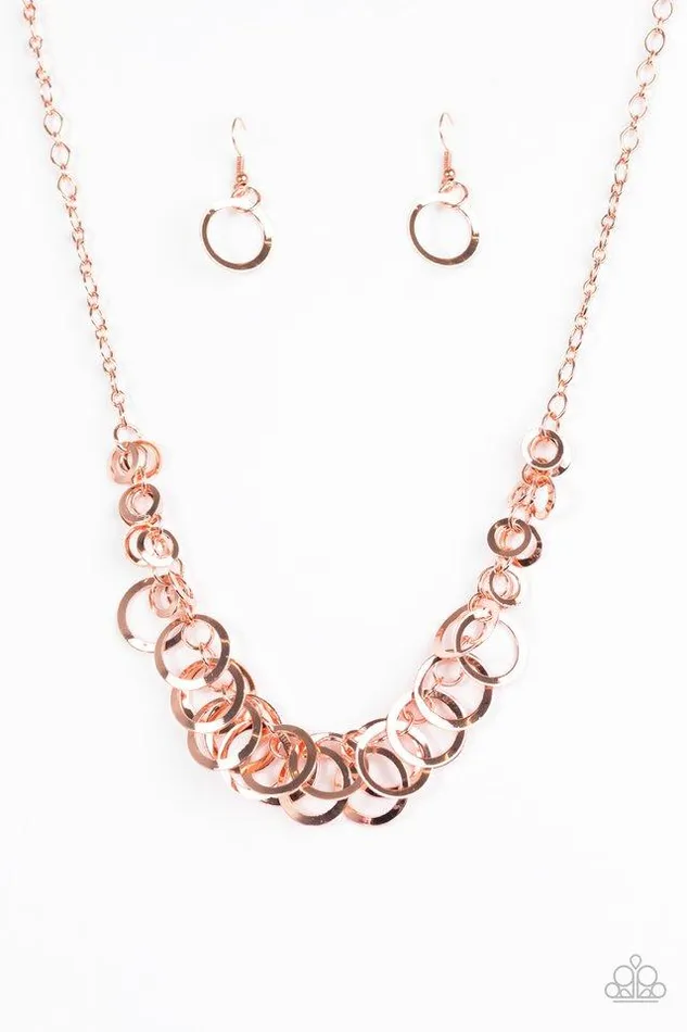 Paparazzi Jewelry Necklaces Paparazzi Necklace Royal Circus Copper