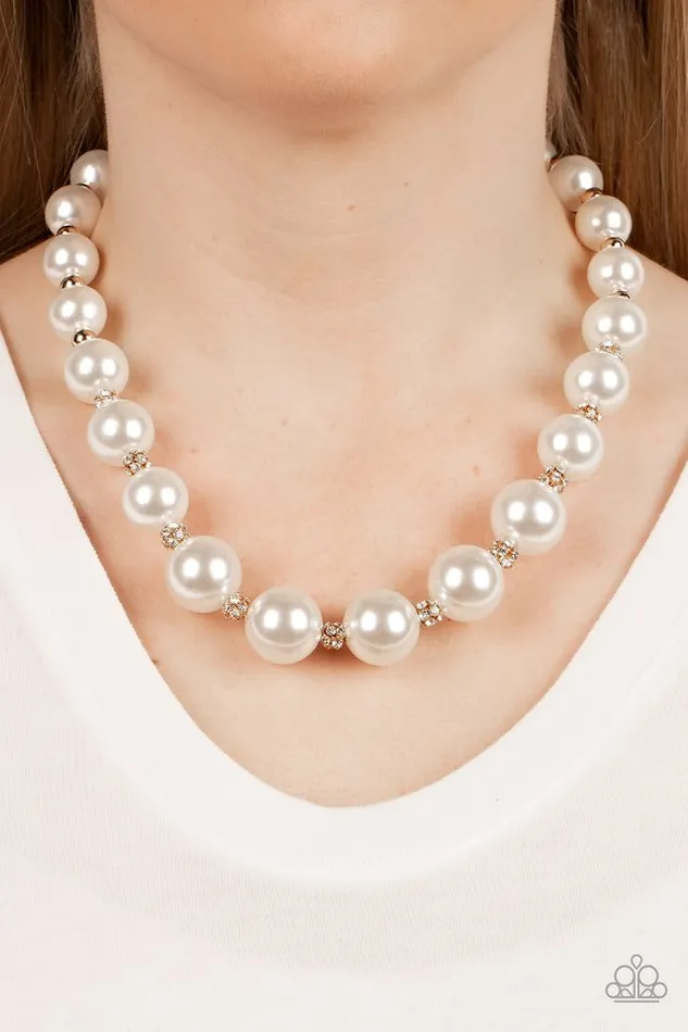 Paparazzi Jewelry Necklaces Paparazzi Necklace Sail Away with Me Gold