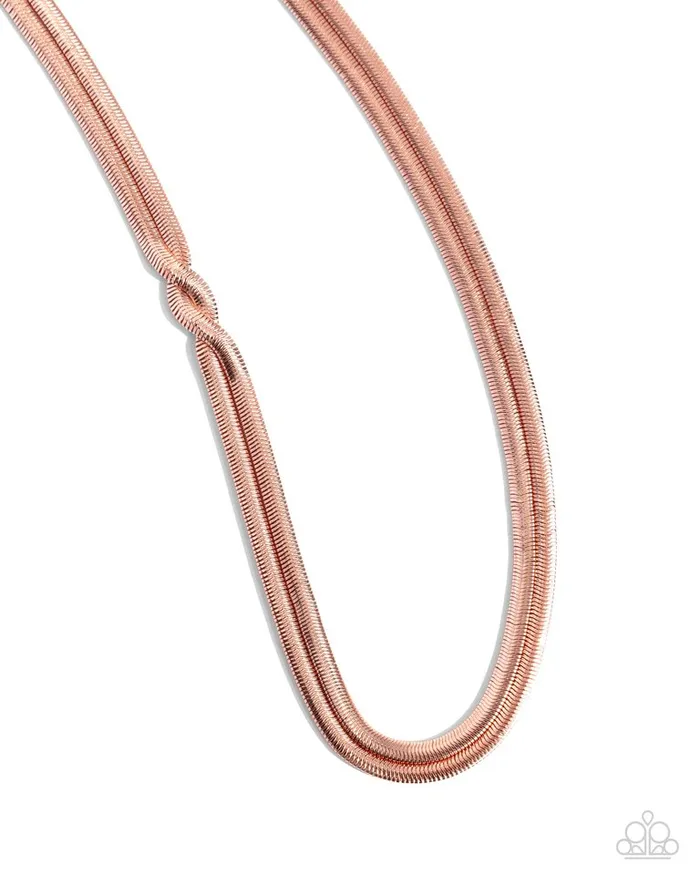 Paparazzi Jewelry Necklaces Paparazzi Necklace Tasteful Time Copper Paparazzi Jewelry Necklaces Paparazzi Necklace Tasteful Time Copper