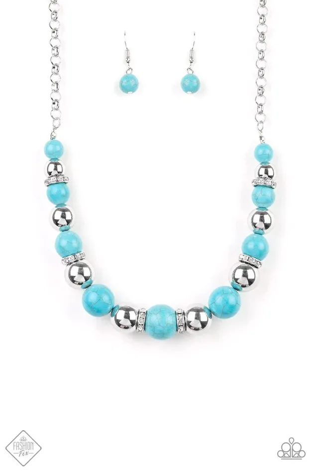 Paparazzi Jewelry Necklaces Paparazzi Necklace The Ruling Class Blue
