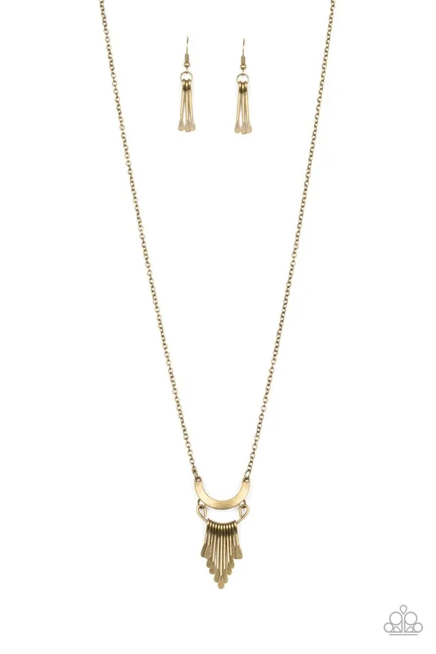 Paparazzi Jewelry Necklaces Paparazzi Necklace Trendsetting Trinket Brass Paparazzi Jewelry Necklaces Paparazzi Necklace Trendsetting Trinket Brass