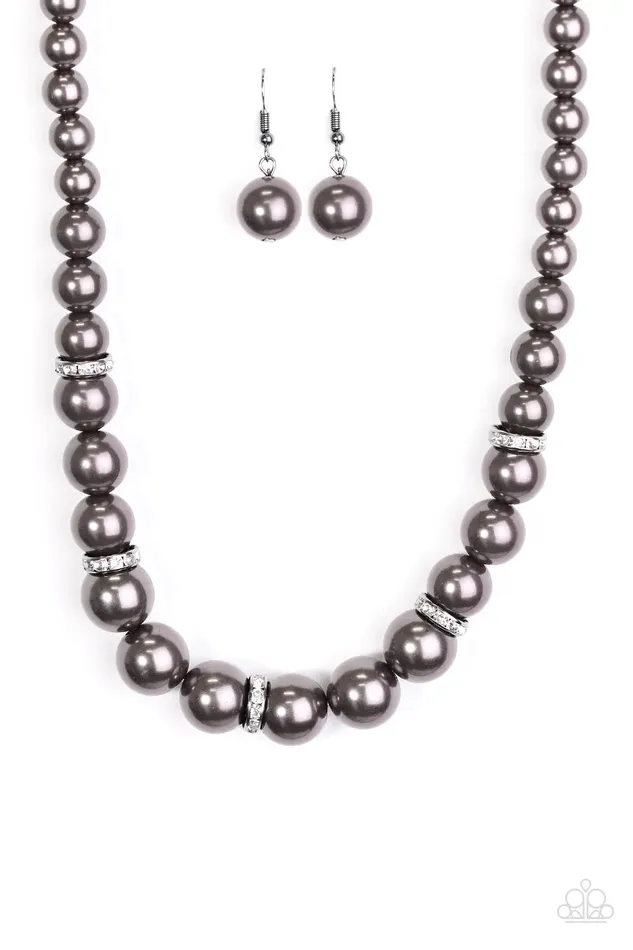Paparazzi Jewelry Necklaces Paparazzi Necklace You Had Me At Pearls Black