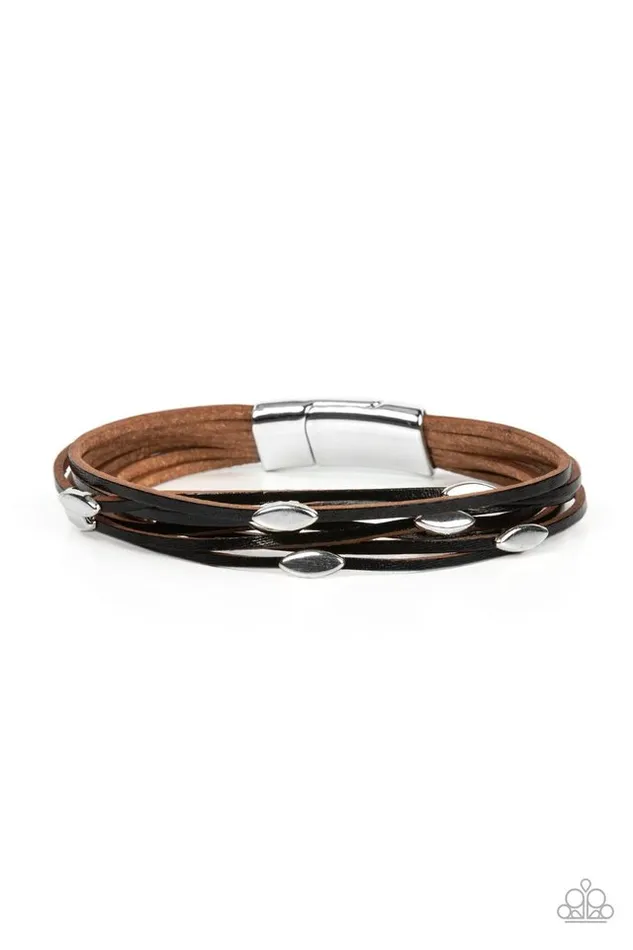 Paparazzi Jewelry Paparazzi Bracelet Cruise Control Soul Black Bracelets Paparazzi Jewelry Paparazzi Bracelet Cruise Control Soul Black Bracelets