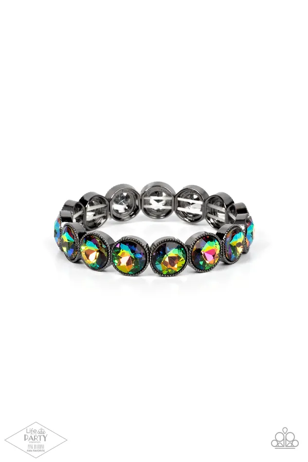 Paparazzi Jewelry Paparazzi Bracelet Number One Knockout Oil Spill Multi Bracelets Paparazzi Jewelry Paparazzi Bracelet Number One Knockout Oil Spill Multi Bracelets