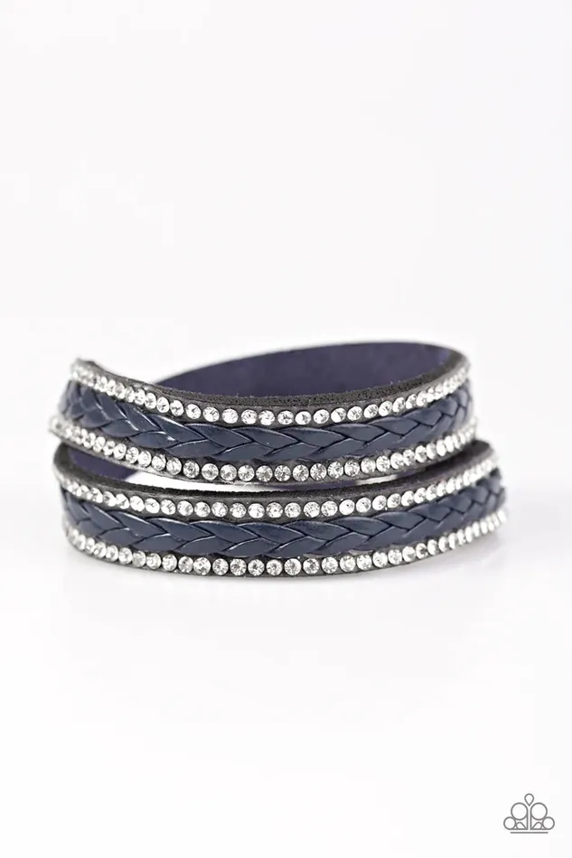 Paparazzi Jewelry Paparazzi Bracelet SLAY The Field Blue Bracelets