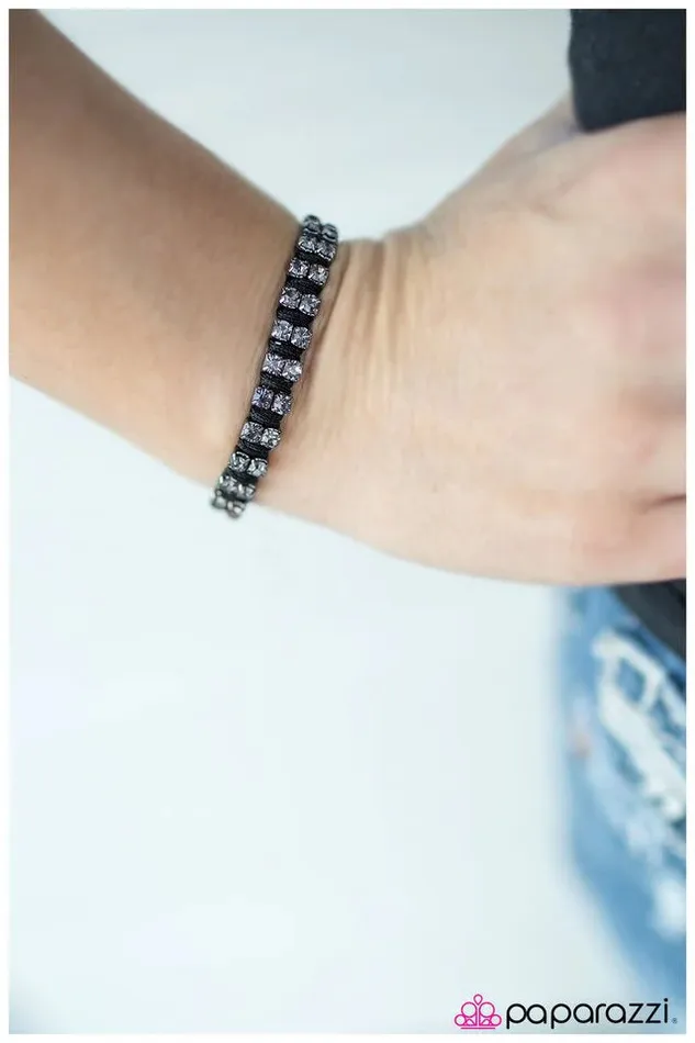 Paparazzi Jewelry Paparazzi Bracelet Sweet Tooth Black Bracelets