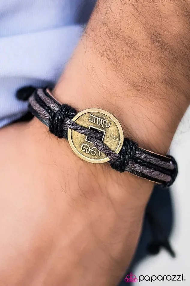 Paparazzi Jewelry Paparazzi Bracelet Treasure Trek Brown Bracelets