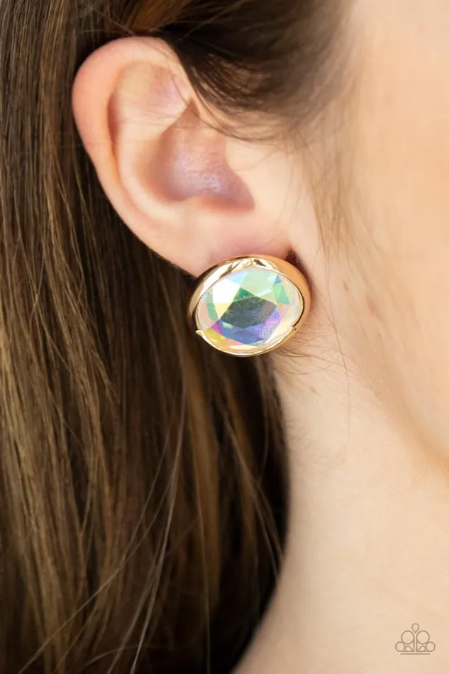 Paparazzi Jewelry Paparazzi Earring DoubleTake Twinkle Gold Earrings