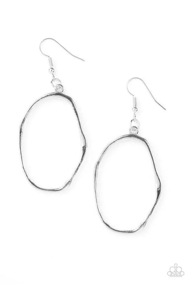 Paparazzi Jewelry Paparazzi Earring Eco Chic Silver Earrings