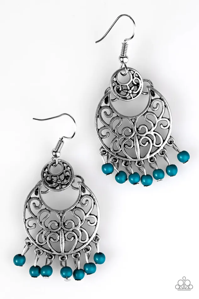 Paparazzi Jewelry Paparazzi Earring Fresh Breeze Blue Earrings