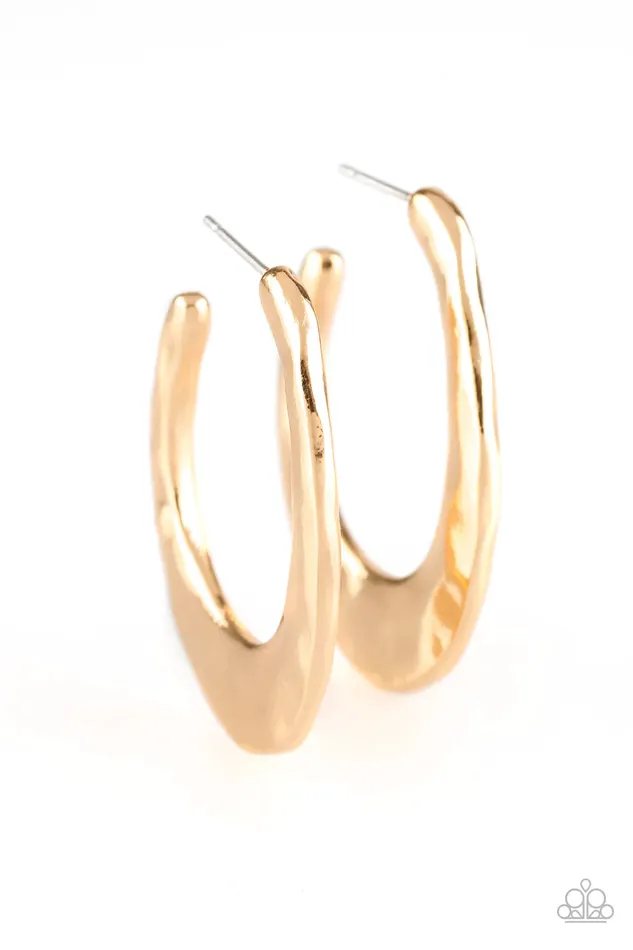 Paparazzi Jewelry Paparazzi Earring HOOP Me Up Gold Earrings
