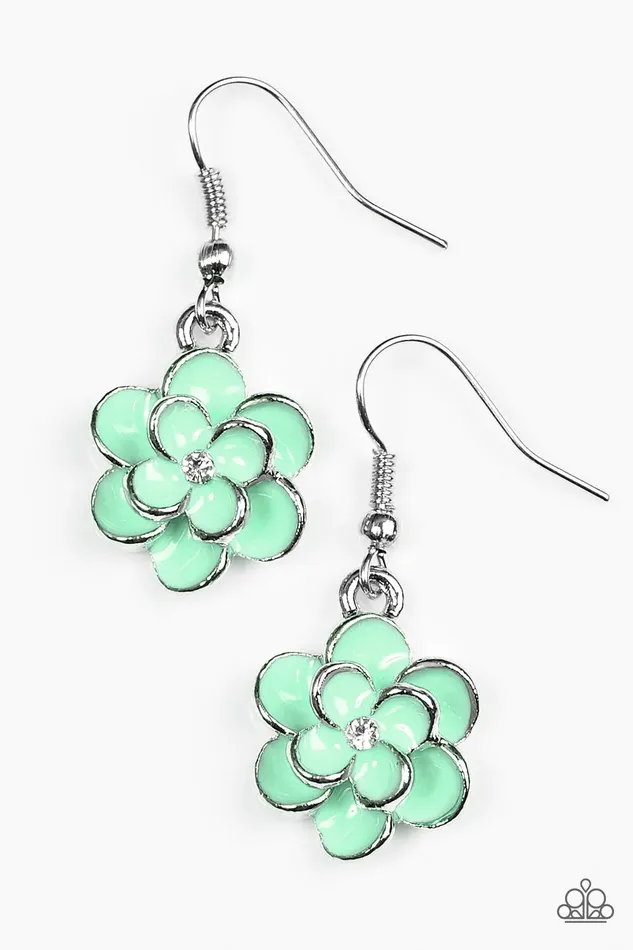 Paparazzi Jewelry Paparazzi Earring Merry Meadows Green Earrings