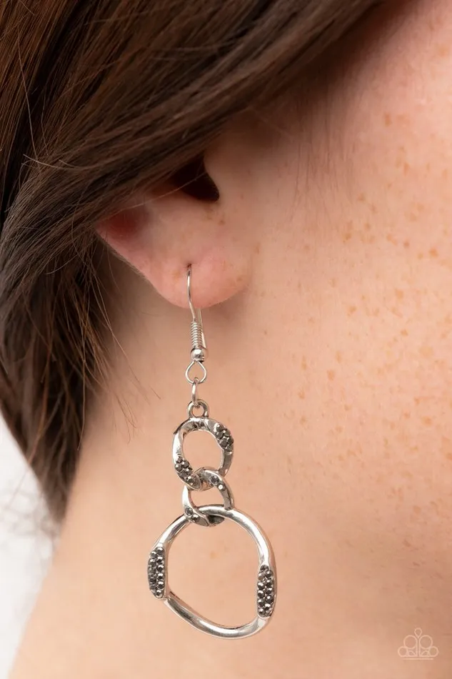 Paparazzi Jewelry Paparazzi Earring SELFIEMade Woman Silver Earrings